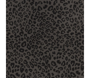 Kunstleder Wildleder Suede Clara grau Leo print